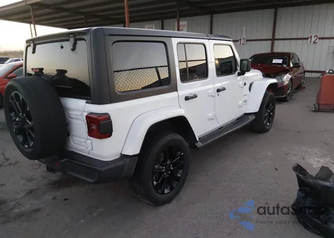 2023 Jeep Wrangler 4Xe Sahara 4X4 from USA, damaged, VIN 1C4JJXP61PW696248